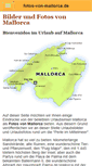 Mobile Screenshot of fotos-von-mallorca.de